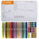 Premium Canine Health Record Booklets & Puppy ID Collar Kit