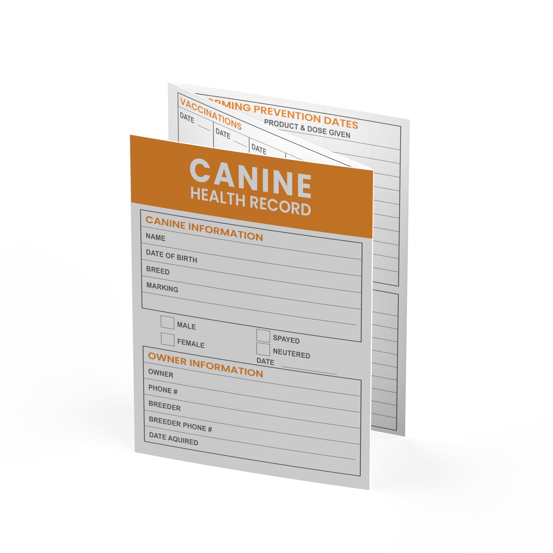 GH® Premium Canine Health Record Booklets – Good Harbor Pet® gh-premium-canine-health-record-booklets-good-harbor-pet